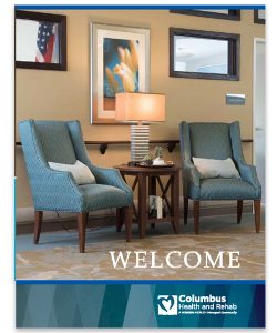 Showpiece image brochure - Columbus health and rehab