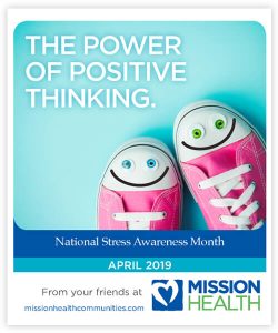 April National Stress Awareness Month sticker