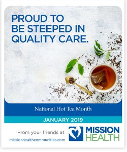 January National Hot Tea sticker