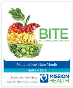 March National Nutrition Month sticker