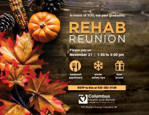 Rehab Reunion Autumn 2019